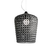 Kartell Lampada a sospensione di design Kabuki, nera Kartell