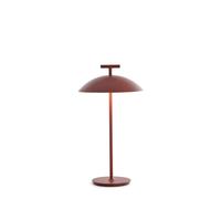 Kartell Mini Geen-A Lampada ricaricabile LED, rosso mattone
