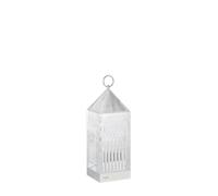 Kartell Lantern, Lampada da Tavolo Dimmerabile, Trasparente, H 30 cm