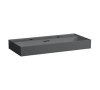 Kartell LAUFEN lavabo doppio, H8163377581071, Kartell LAUFEN grafite opaco [Lavabi > Lavabi Doppi]