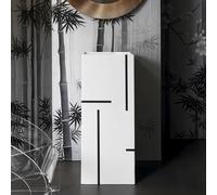 Kartell LAUFEN lavabo freestanding da pavimento, H811331D021121, Kartell LAUFEN bianco/nero [Lavabi > Lavabi a Pavimento]