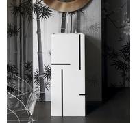 Kartell LAUFEN lavabo freestanding da pavimento, H811331D028151, Kartell LAUFEN bianco/nero [Lavabi > Lavabi a Pavimento]