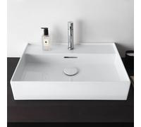 Kartell LAUFEN lavabo a parete, con 1 foro della rubinetteria, con troppopieno La: 60 P: 46 cm, H8103334001041, Kartell LAUFEN bianco [Ceramica da Bagno > Lavabi]