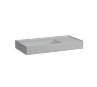 Kartell LAUFEN lavabo sospeso, H8103387591121, Kartell LAUFEN grigio opaco [Lavabi > Lavabi Integrati]