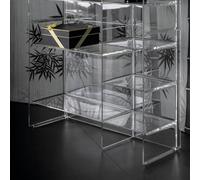 Laufen Kartell Sound-rack Shelf, L/A: 750/260/530 mm, H3893310, Colorazione: Cristallino