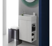 Kartell LAUFEN mobile sottolavabo, 1 anta, H4075170336401, Kartell LAUFEN [Mobili da Bagno > Mobili Lavabo]