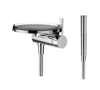 Kartell LAUFEN rubinetto doccia da incasso, con set doccia, H3313390041411, Kartell LAUFEN cromo/chiaro [Rubinetteria Bagno > Rubinetteria Doccia]