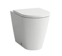 Lavabo Laufen Kartell per WC a colonna, senza bordo a filo, scarico orizzontale/verticale, 370x560x430 mm, H823337, Colorazione: Neve (bianco opaco)