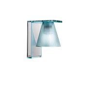 Kartell Light-Air Lampada da parete, blu con motivo in rilievo