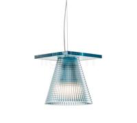 Kartell Light-Air Lampada a sospensione, blu con motivo in rilievo