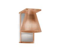 Kartell Light-Air Lampada da parete, ambrato con motivo in rilievo