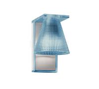 Kartell Light-Air Lampada da parete, blu con motivo in rilievo