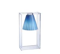 Kartell Light-Air Lampada da Tavolo, Cristallo Azzurro, Classica