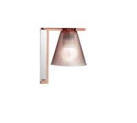 Kartell Light-Air Lampada da parete, rosa con motivo in rilievo
