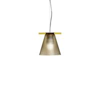 Kartell Light-Air Lampada a sospensione, ambrato con motivo in rilievo