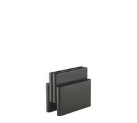 Kartell Magazine Rack, Portariviste, L 40 x H 34.5 cm, Antracite