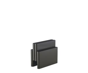 Kartell Magazine Rack, Portariviste, L 40 x H 34.5 cm, Antracite