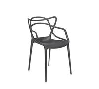 Kartell 586609 - Sedia Masters, Colore: Nero
