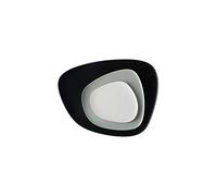 Kartell Namasté Set di 3 Piatti, Nero/Grigio/Tortora, 3 unità