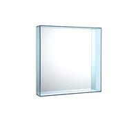 Kartell Only Me Specchio Quadrato, Azzurro, 50x50 cm