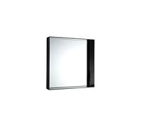 Kartell Only Me Specchio Quadrato, Nero, 50x50 cm