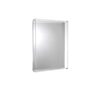 Kartell Only Me Specchio Rettangolare, Cristallo, 50x70 cm