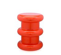 Kartell Pilastro Sgabello, Tecnopolimero termoplastico colorato in Massa, Rosso, 35 x 46 cm