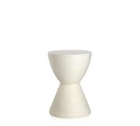 Kartell Prince Aha Sgabello, Bianco Cera, 30 x 30 x 43 cm