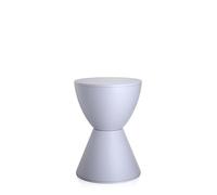 Kartell Prince Aha Sgabello, Grigio Lavanda, 30 x 30 x 43 cm
