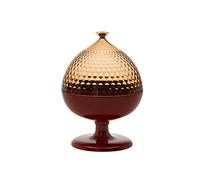 Kartell Pumo, Contenitore/Centrotavola, Ambra e Mattone