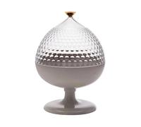 Kartell Pumo, Contenitore/Centrotavola, Trasparente e Bianco