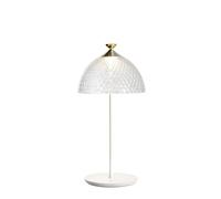 Kartell PUMO Lampada da Tavolo Trasparente/ Bianco