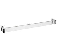 Kartell Rail, Portasciugamani in plastica, 7.5x60x4 cm, Cristallo