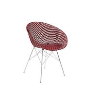 Kartell - Sedia Matrix (pruna/cromato)