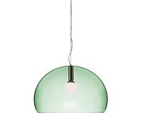 Kartell Small FL/Y Lampada da Soffitto 15 W, Verde Salvia, Diametro 38cm