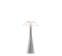 Kartell Space Lampada da tavolo Outdoor LED, cromo
