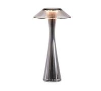 Kartell Space Lampada da Tavolo, Titanio, 15ⵁx30 cm [Classe di efficienza energetica E]