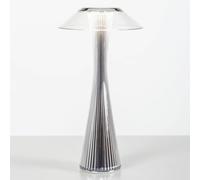 Kartell Space Lampada da tavolo LED, cromo