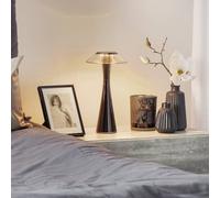 Kartell Space Lampada da tavolo LED, titanio