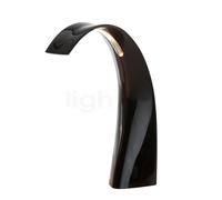 Kartell Taj Mini Lampada da Tavolo, 31x9.5xH32cm, Nero Coprente, Mini