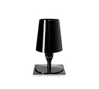 Kartell Take Lampada da Tavolo, Lucido, Nero