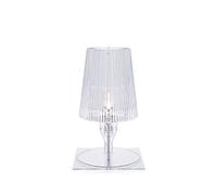 Kartell Take Lampada da Tavolo, Trasparente, Cristallo