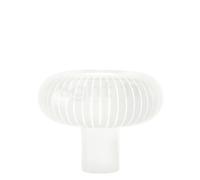 Lampada da tavolo Kartell Teresa, bianca, Ø 50 cm, PMMA riciclato Kartell