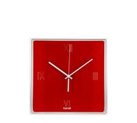 Kartell Tic & Tac Orologio, Rosso Aranciato Coprente