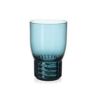 Kartell Trama Bicchiere da Acqua, Azzurro, Set da 4, 4 unità