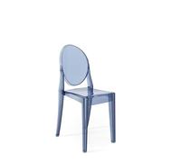 Kartell Victoria Ghost Set 2 sedie, Azzurro polvere