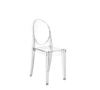 Kartell Victoria Ghost, Set da 4 Sedie, Cristallo