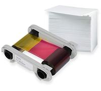 Karteo Evolis Primacy nastro YMCKO [ R5F002EAA ] | pacchetto con 200 carte di plastica