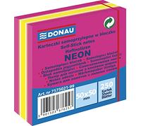 Kartki samoprzylepne kostka neon Pastello