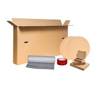 karton-billiger Set di spedizione per biciclette, confezione da 1600 x 200 x 800 mm, DHL